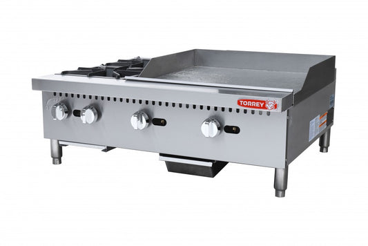PLANCHA Y PARRILLA 2 QUEMADORES PLPA-2Q