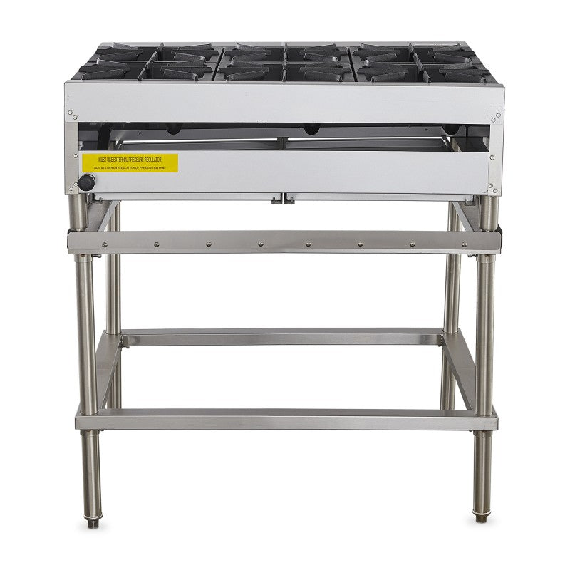 PARRILLA A GAS 6 QUEMADORES PAT-6QG