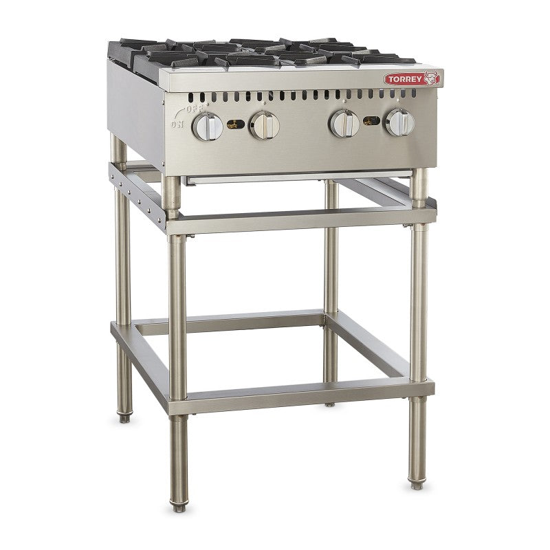 PARRILLA A GAS 4 QUEMADORES PAT-4QG