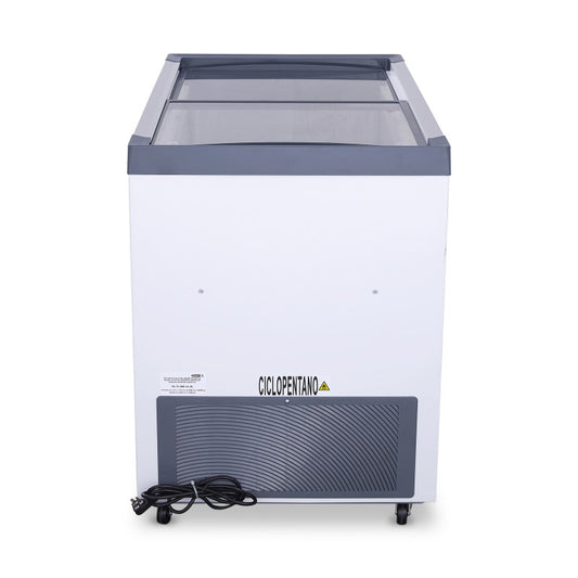CONGELADOR HORIZONTAL TAPA DE CRISTAL PLANO CH-300PR