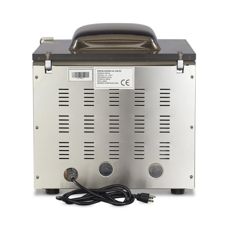 EMPACADORA AL VACÍO JR DE 20 MTS CÚBICOS EVB-20