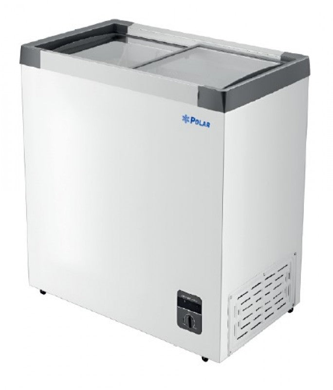 CONGELADOR HORIZONTAL TAPA DE CRISTAL PLANO CH-200PR