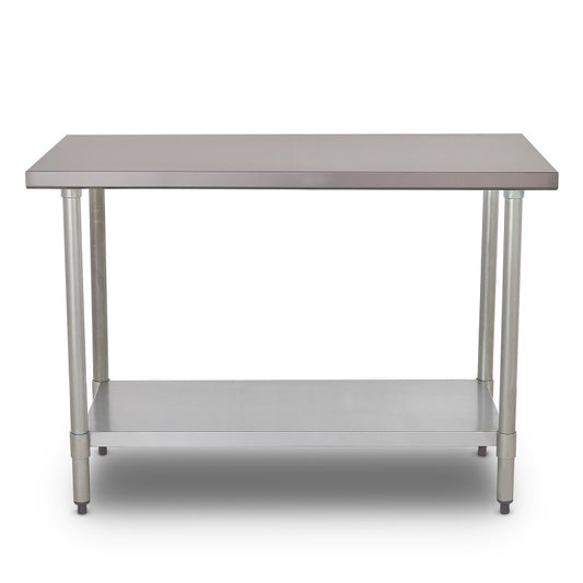 MESA DE ACERO INOXIDABLE MAI 24x48