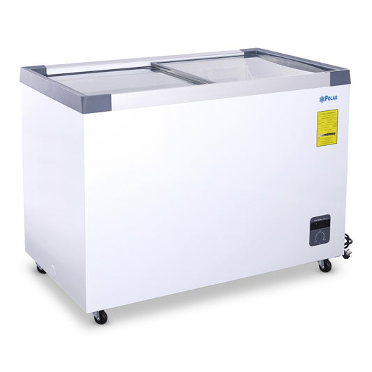 CONGELADOR HORIZONTAL TAPA DE CRISTAL PLANO CH-300PR