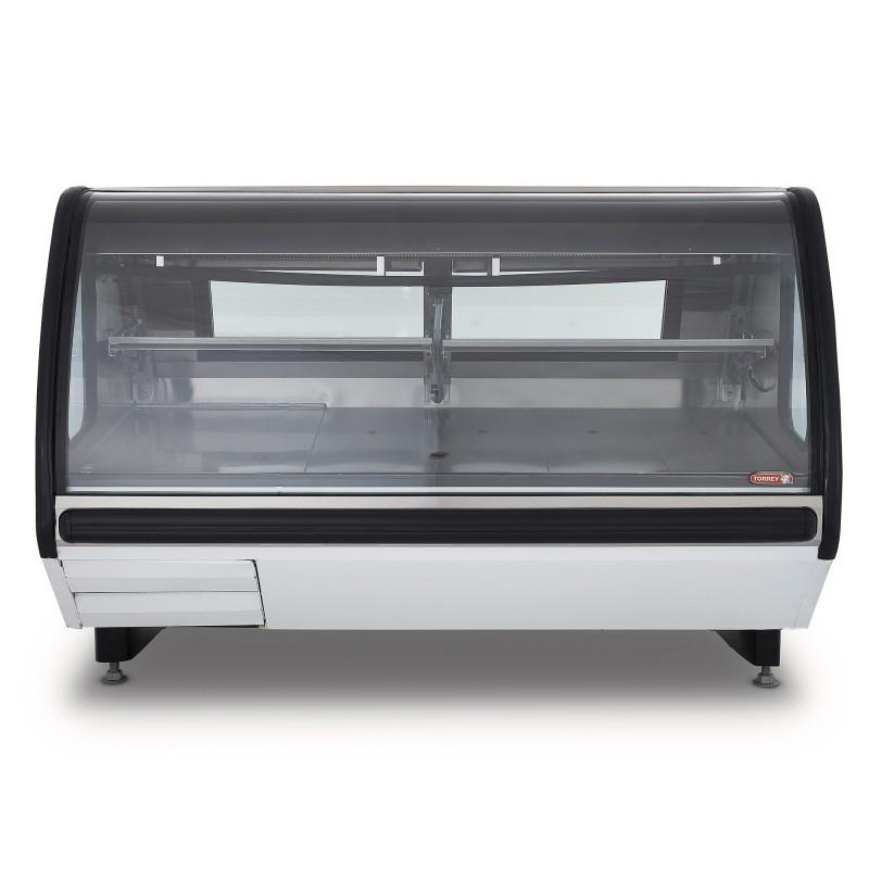 VITRINA CARNICERA VIDRIO RECTO BLANCA VCA200-B