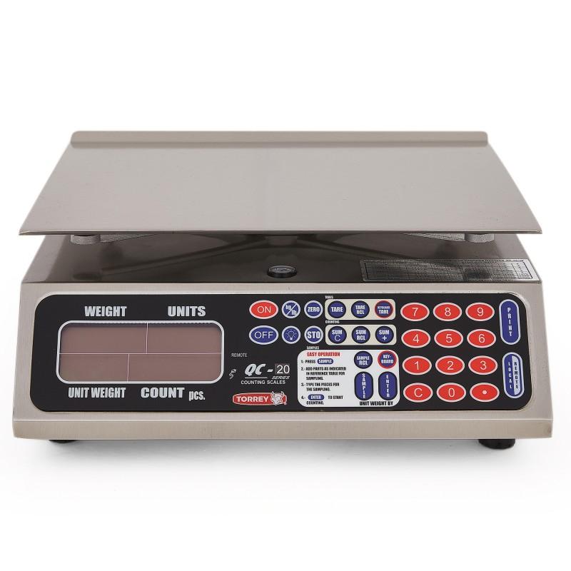 Báscula Contadora de Acero Inoxidable QC20