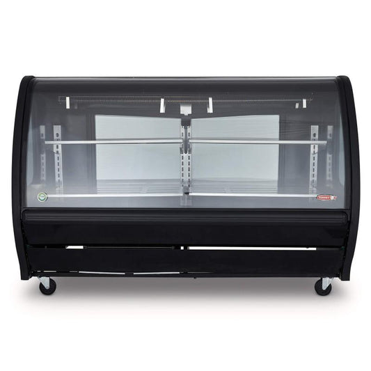 VITRINA CARNICERA VIDRIO CURVO TEM-200 CN