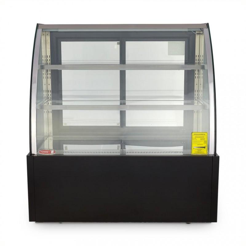 VITRINA REFRIGERADA FULL GLASS 120CM CURVA VFG-120C