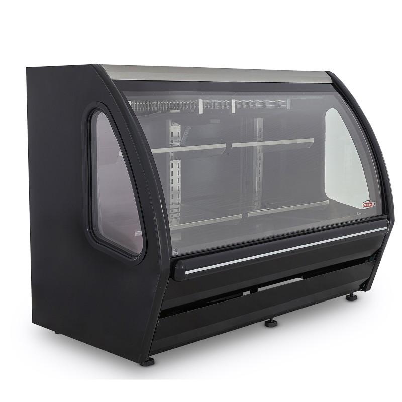 VITRINA EXHIBIDORA VIDRIO PLANO BLANCA DRD5