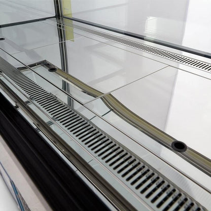 VITRINA REFRIGERADA FULL GLASS 120CM RECTA VFG-120R