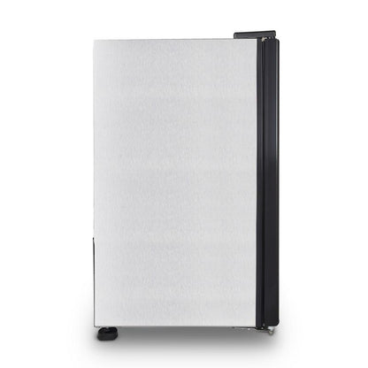REFRIGERADOR VERTICAL EXHIBIDOR ACERO INOXIDABLE DE 4.6 PIES VRD5AI