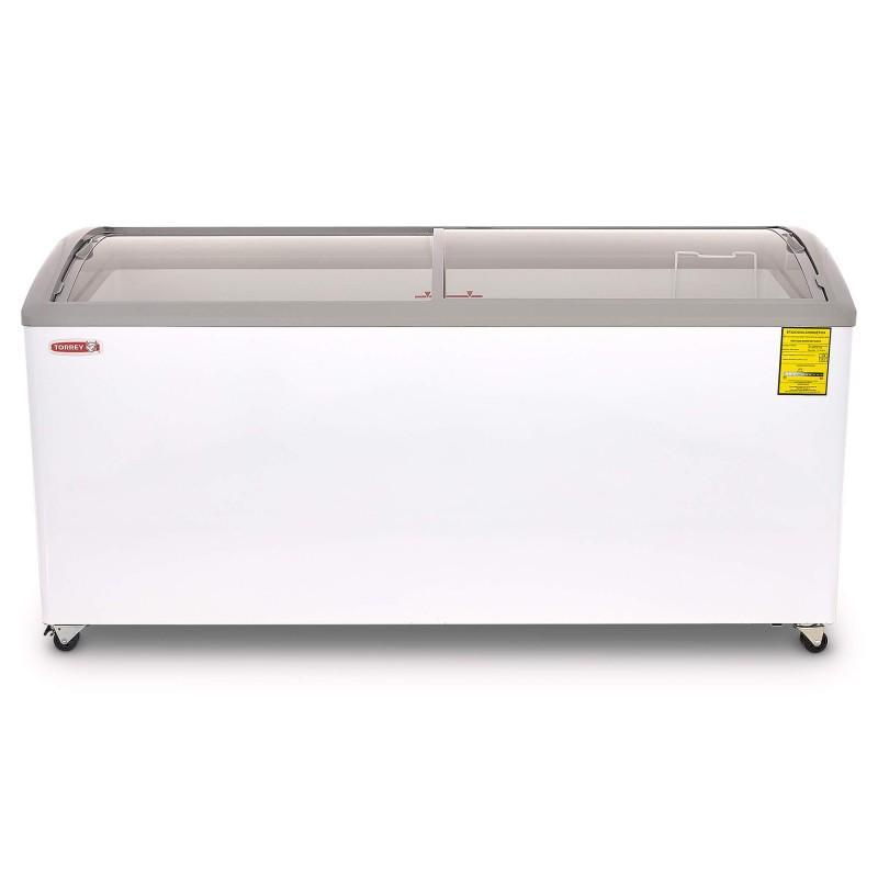 CONGELADOR HORIZONTAL TAPA DE CRISTAL CURVO 20 PIES CHC-180CR