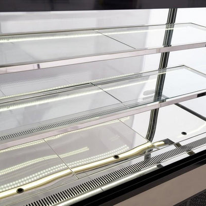 VITRINA REFRIGERADA FULL GLASS 150CM RECTA VFG-150R
