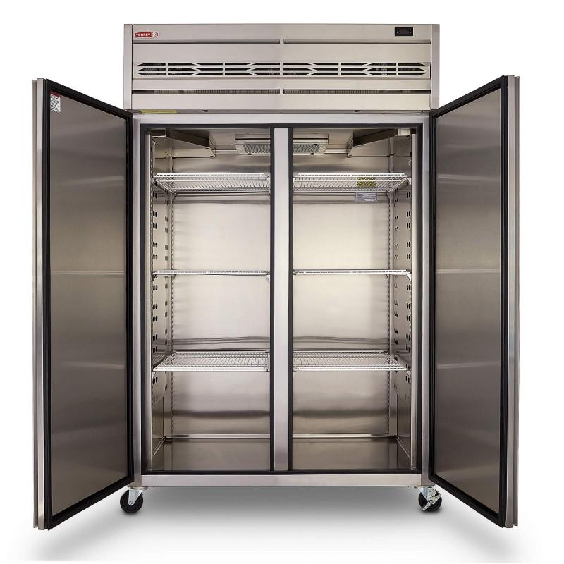 REFRIGERADOR VERTICAL 46" INOX + PLUS VRC-46-2DS