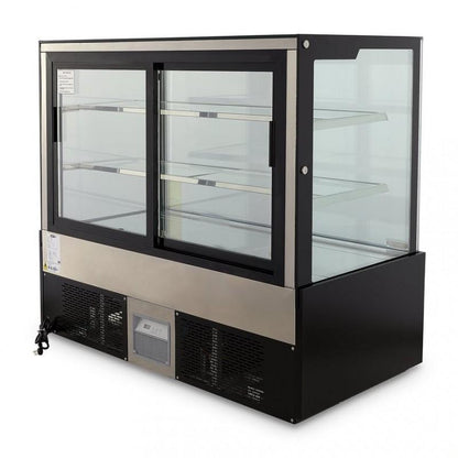 VITRINA REFRIGERADA FULL GLASS 120CM RECTA VFG-120R