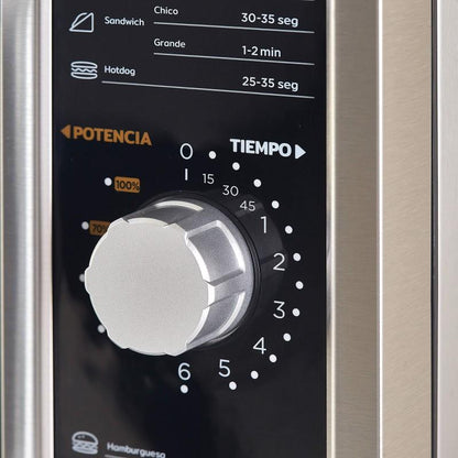 HORNO DE MICROONDAS 5 NIVELES DE POTENCIA MIT-1.2D