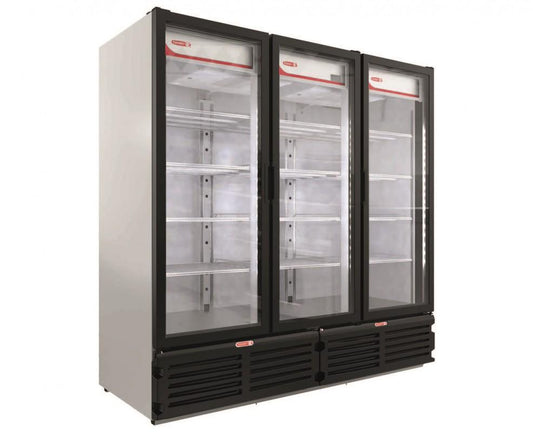REFRIGERADOR VERTICAL EXHIBIDOR 3 PUERTAS 72 PIES G372