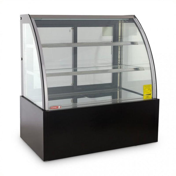 VITRINA REFRIGERADA FULL GLASS 120CM CURVA VFG-120C