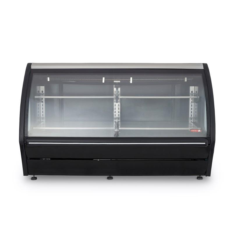 VITRINA EXHIBIDORA VIDRIO PLANO BLANCA DRD6-B