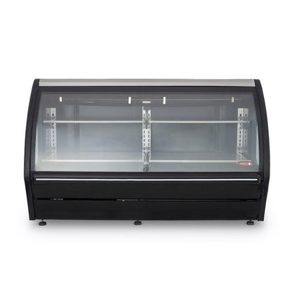 VITRINA EXHIBIDORA VIDRIO PLANO BLANCA DRD6-B