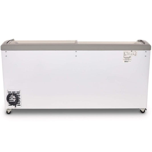 CONGELADOR HORIZONTAL TAPA DE CRISTAL CURVO 20 PIES CHC-180CR