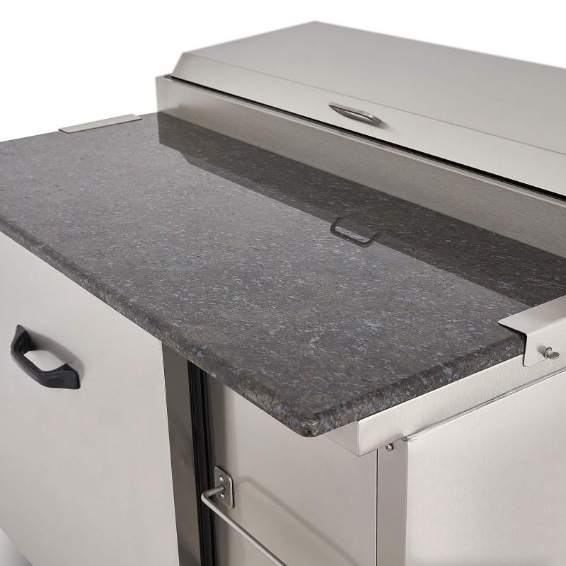 MESA FRÍA PARA PREPARACIÓN DE ALIMENTOS DE 1 PUERTA PTP01