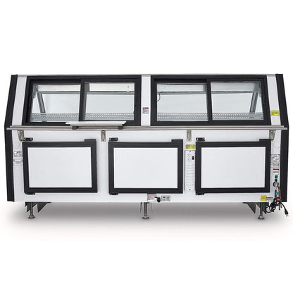 VITRINA CON UNIDAD REMOTA LÍNEA CARNICERA TEC250LIFTL