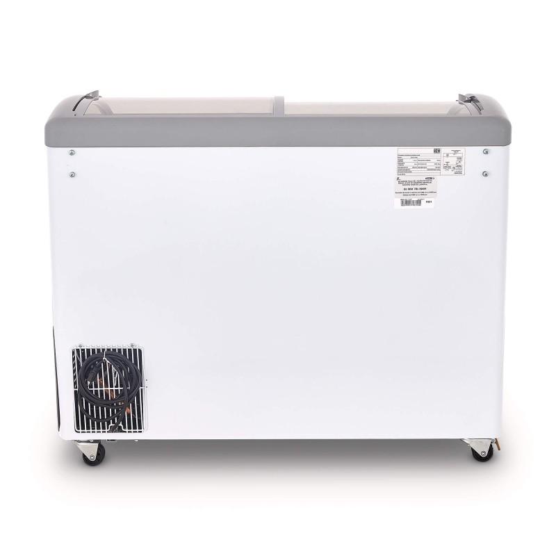 CONGELADOR HORIZONTAL TAPA DE CRISTAL CURVO 11 PIES CHC-110CR