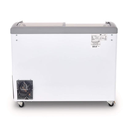 CONGELADOR HORIZONTAL TAPA DE CRISTAL CURVO 11 PIES CHC-110CR
