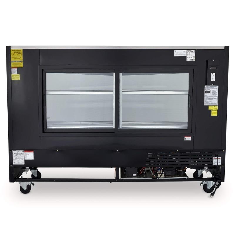 VITRINA CARNICERA VIDRIO CURVO TEM-200 CN
