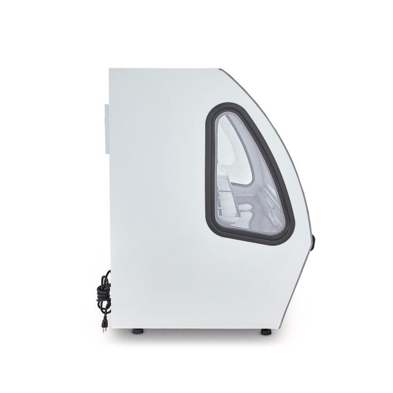 VITRINA EXHIBIDORA VIDRIO PLANO BLANCA DRD6-B